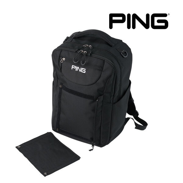 24ǯ³ǥۥԥ  GB-U2201 Хåѥå 36465 01 PING GOLF BACK PACK (CUSTOM) BLACK