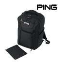 ♪ピン ゴルフ GB-U2201 カスタムバックパック 36465 01 PING GOLF BACK PACK (CUSTOM) BLACK