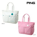 ♪ピンゴルフ GB-L2301 ソフト PU トート バッグ 36851-01 大容量 PING GOLF 24ET