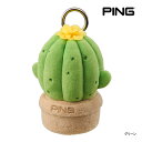 ピン ゴルフ ボールホルダー AC-F2401 37504-01 カクタス PING GOLF CACTUS BALL HOLDER メンズ レディース ラウンド ケース サボテン 小物 収納 25ET