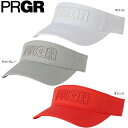 【22年継続モデル】【レディース】プロギア ステッチ サンバイザー PVL-104 (Lady's) PRGR