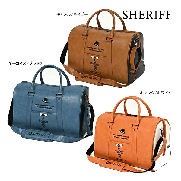 シェリフ ボストンバッグ クラシックシリーズ SFC-020 BB STANDARD CLASSIC SERIES SHERIFF 数量限定 高級素材 刺繍 ノスタルジック 撥水性 レゴリス 26ET