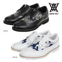 アニュー ゴルフ メンズ シューズ AGCUMSH01 カモウィングチップブローグ ANEW GOLF M Camo Wing Tip Brogue Shoes...