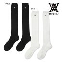 y24NpfzyfB[XzAj[St AGDFWSC03 EBY^Nej[nC\bNX ANEW GOLF (W) BASIC TACTEL KNEE HIGH BLACK WHITE