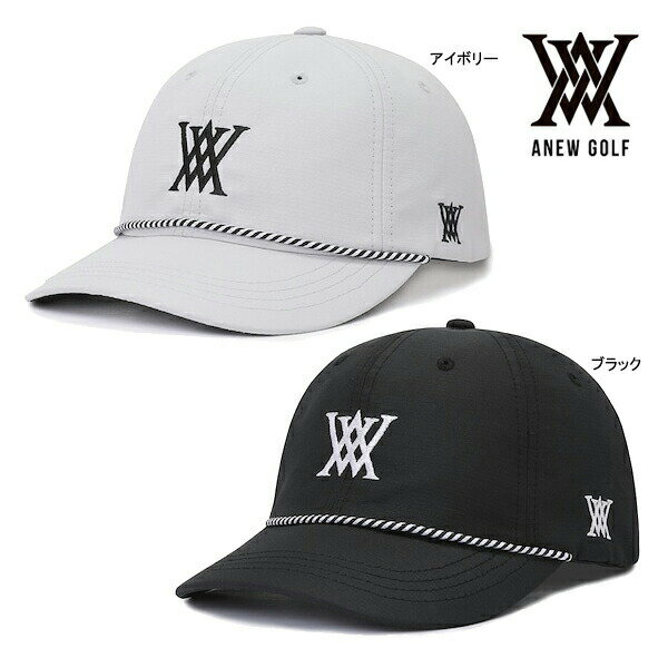 ♪【23年モデル】アニューゴルフ AGDUMCP01 アニューメンズ2トーンハーフバックスナップバックキャップ ANEW GOLF ANEW MEN TwoTone Halfcurved snapback