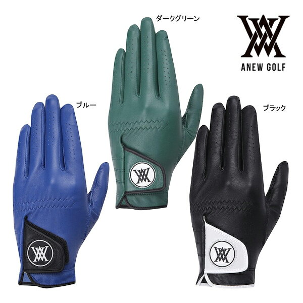♪【23年モデル】アニューゴルフ AGDUMGV01 アニューメンズレフトソフトグリップグローブ（左手） ANEW GOLF ANEW MENS Left Soft Grip Glove