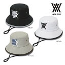 y24NpfzAj[St AGDUUCP50 Aj[_uSoPbgnbg ANEW GOLF ANEW DOUBLE LOGO BUCKET HAT