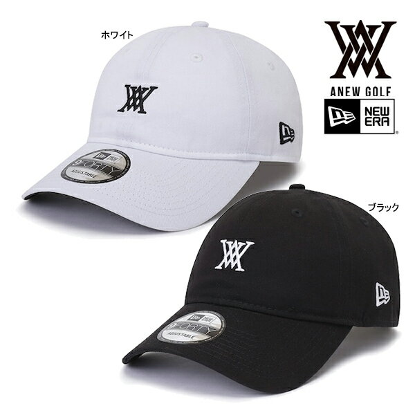 ♪【23年モデル】アニューゴルフ AGDUUCPN3 アニュー X ニューエラ スモールロゴキャップ ANEW GOLF ANEW X NEWERA Small Logo Ball Cap