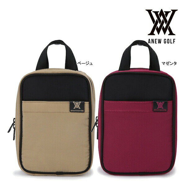 ♪【23年モデル】アニューゴルフ AGDUUPU03 アニューヴィンテージスクエアポーチ ANEW GOLF ANEW VINTAGE SQUARE POUCH