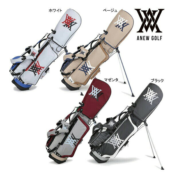 ♪【23年モデル】アニューゴルフ AGDUUSB06 スタンド キャディバッグ ダブルロゴスタンドバッグ CB SB ANEW GOLF DOUBLE LOGO STAND BAG