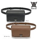 アニュー ゴルフ オクタアングル ベルト バッグ AGEFWBG04 ANEW GOLF ユニセックス OCTA ANGLE BELT BAG ティー 収納 小...
