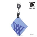 アニュー ゴルフ リールタオル AGEUUAC02 ビックロゴ ANEW GOLF BIG LOGO REEL TOWEL メンズ レディース ロゴ 取り付け ...