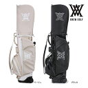 アニュー ゴルフ キャディバッグ AGEUUCB01 シャーリング ホイールバッグ キャスター付き スタンド ANEW GOLF SHIRRING WHEEL ...