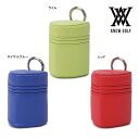アニュー ゴルフ ボールケース AGEUUOC03 ハート ANEW GOLF HEART 2 BALL CASE 2球 ライム ロイヤルブルー レッド ポーチ...