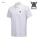アニュー ゴルフ メンズ Tシャツ AGFMMTS11 ジャガード ハイブリッド ショート ANEW GOLF MEN SM JACQUARD HYBRID S...