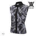 アニュー ゴルフ レディース ノースリーブ シャツ AGFMWTN02 襟付き ANEW GOLF WOMEN COLLARED SLEEVELESS 袖なし ...