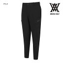 アニュー ゴルフ メンズ ジョガー パンツ AGFSMPT05 ANEW GOLF MEN SP JOGGER PANTS 伸縮性 ブラック テクニカル ボトム...