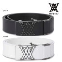 アニュー ゴルフ メンズ ベルト AGFUMBT03 レザーオートロックロッキング ANEW GOLF MEN LEATHER AUTO LOCKING BEL...