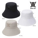 アニュー ゴルフ レディース バケットハット AGFUWCP41 エッセンシャル ANEW GOLF WOMEN ESSENTIAL BUCKETHAT ロゴ ...