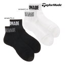 □【24年SSモデル】テーラーメイド TL351 Mショートソックス M SHORT SOCKS TaylorMade 靴下