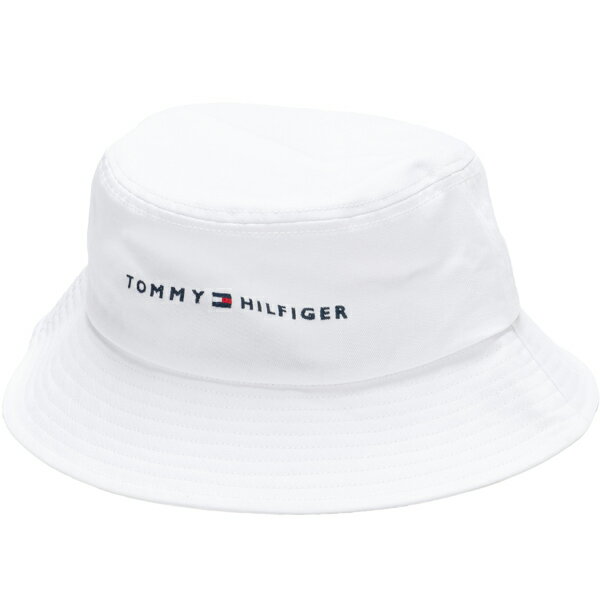 トミーヒルフィガー ゴルフ ハット THMB4S21 フラッグ 帽子 バケハ バケットハット TOMMY HILFIGER GOLF フリー ホワイト ブラック ネイビー 24E TKY 10PT