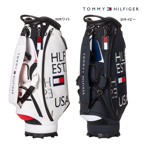 ★★特典付き★【23年SSモデル】トミーヒルフィガー ゴルフ カートキャディバッグ シーズナル THMG3SC1 TOMMY HILFIGER GOLF