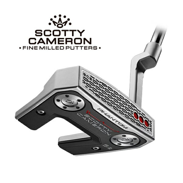Rakuten - タイトリスト スコッティキャメロン ファントム 5.2 Titleist Scotty Cameron Phantom 5.2 パター PUTTER ゴルフクラブ