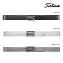 タイトリスト ゴルフ メンズ ベルト TAABT231 ツアーバックル (Men's) Titleist Tour Buckle Belt ブラック ホワイト ...