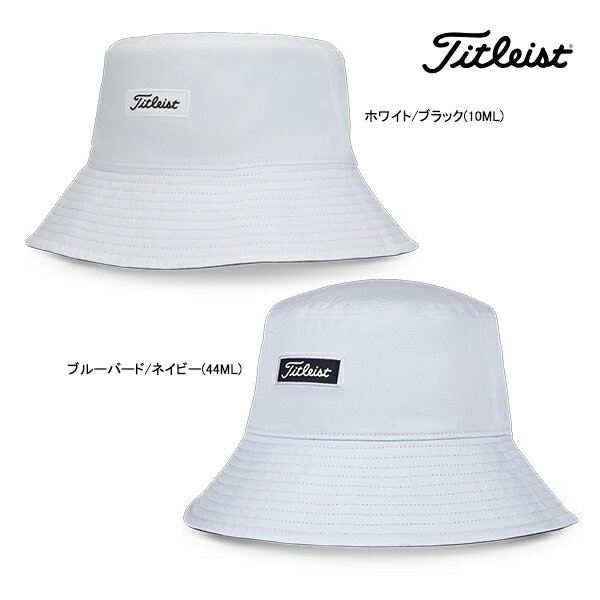 Untitled Sport - タイトリスト ゴルフ ハット TH24FRCBN2 リバーシブル チャールストン バケットハット Titleist GOLF Reversible Charleston Bucket Hat 帽子 バケハ 軽量 26ET