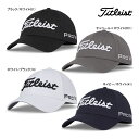 タイトリスト ゴルフ キャップ TH23FTELA ツアーエリート キャップ Titleist GOLF Tour Elite CAP メンズ 帽子 スポーツ ...