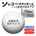 名入れ ゴルフボール ソッコーオウンネーム タイトリスト プロV1Xレフトダッシュ 1ダース 12球 1〜3営業日発送 ギフト対応 24B 父の日 誕生日 還暦...