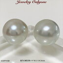 南洋白蝶真珠 K14WGピアス SILVERイヤリング 10.3 10.5mm SouthSeaPearl 南洋パール6月誕生石