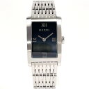 GUCCI グッチ 8600J 腕時計 ステンレススチール/ステンレススチール シルバー クオーツ ブラック文字盤【中古】 ユニセックス