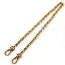 LOUIS VUITTON ルイヴィトン チェーン ストラップ メタル ゴールド【中古】 レディース
