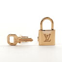 LOUIS VUITTON ルイヴィトン ブトン ドゥ マンシェット カデナ エ クレ M64601 カフス シルバー925 ゴールド【中古】 メンズ