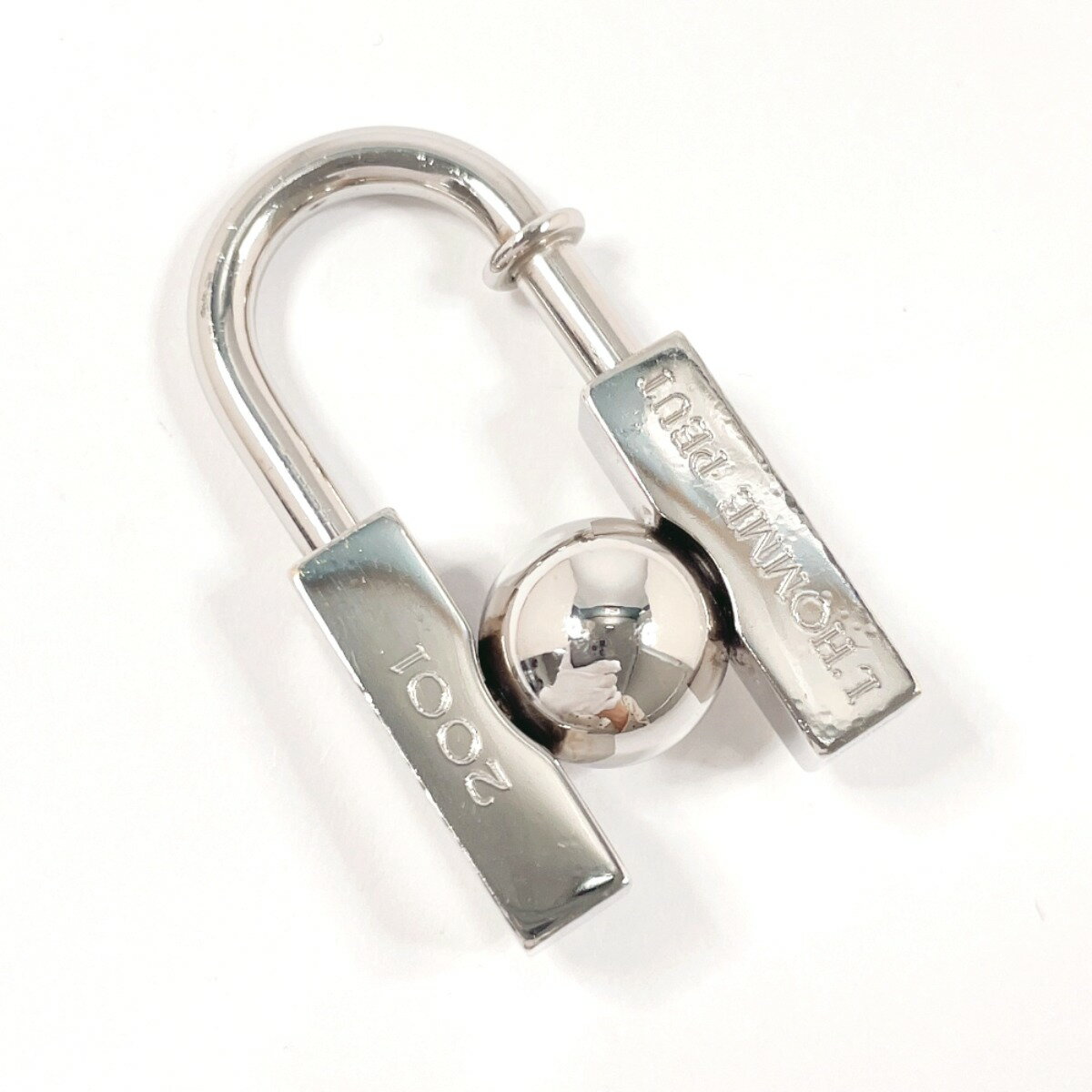 HERMES エルメス 未知なる地球の美を求めて 2001年限定 カデナ メタル シルバー【中古】 ユニセックス