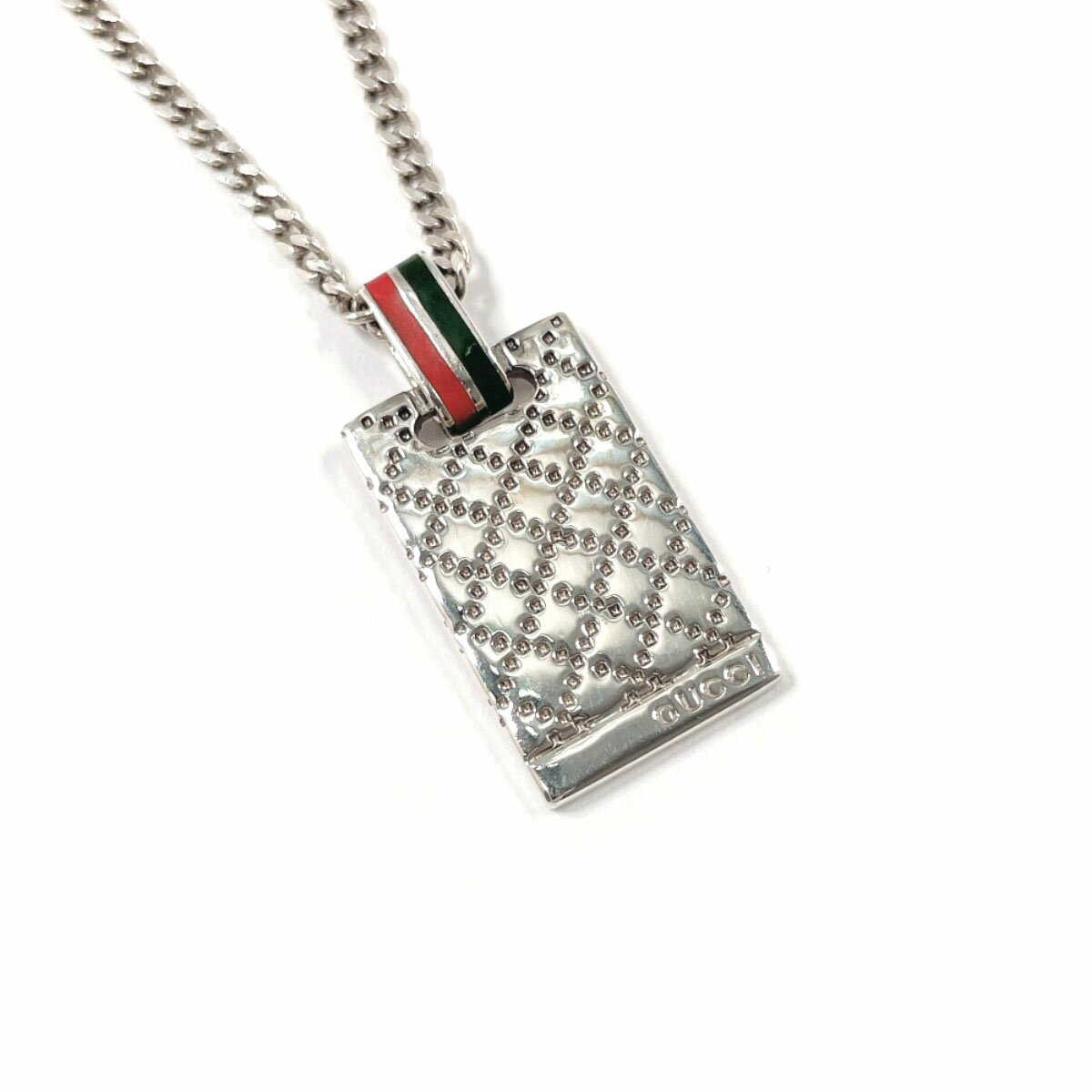 Rakuten - GUCCI グッチ ディアマンテ シェリーライン ネックレス シルバー925 シルバー【中古】 ユニセックス