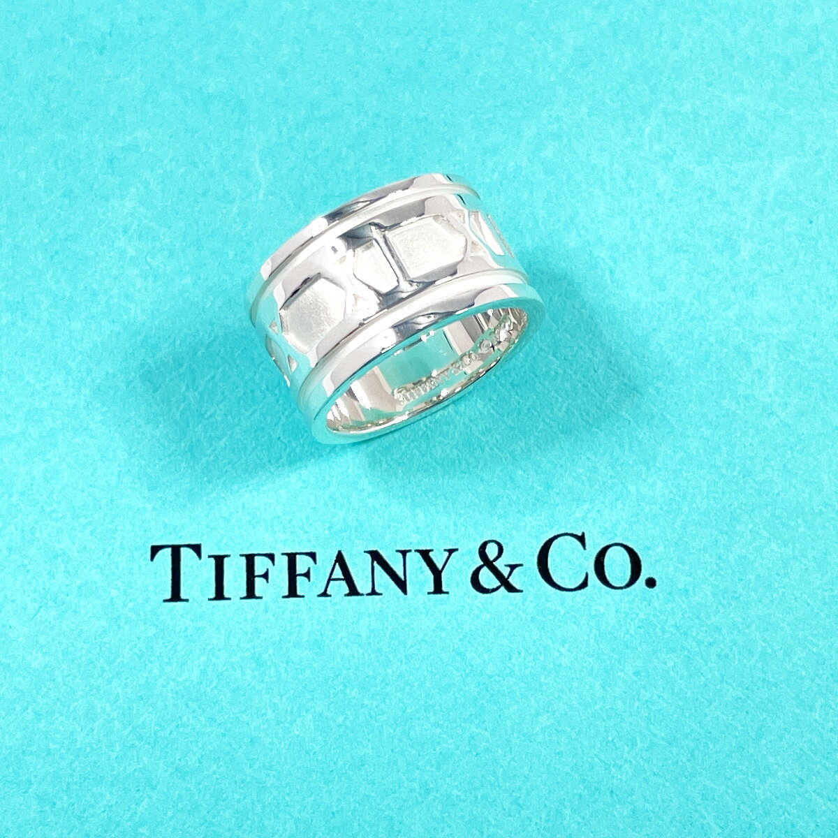 J-P-BrandsのTIFFANY&Co. ティファニー アトラス リング・指輪 シルバー925 12 シルバー【中古】 ユニセックス｜アングル2