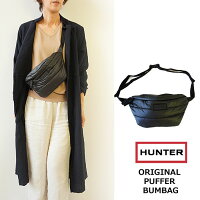 10%OFFクーポン発行中！HUNTER ハンター ボディバッグ ウエストバッグ レディース メンズ オリジナル パッファー バムバッグ ウエストポーチ 撥水 中綿 ORIGINAL PUFFER BUMBAG UBP1114SHA 【国内 正規品】【2020AW 新作】