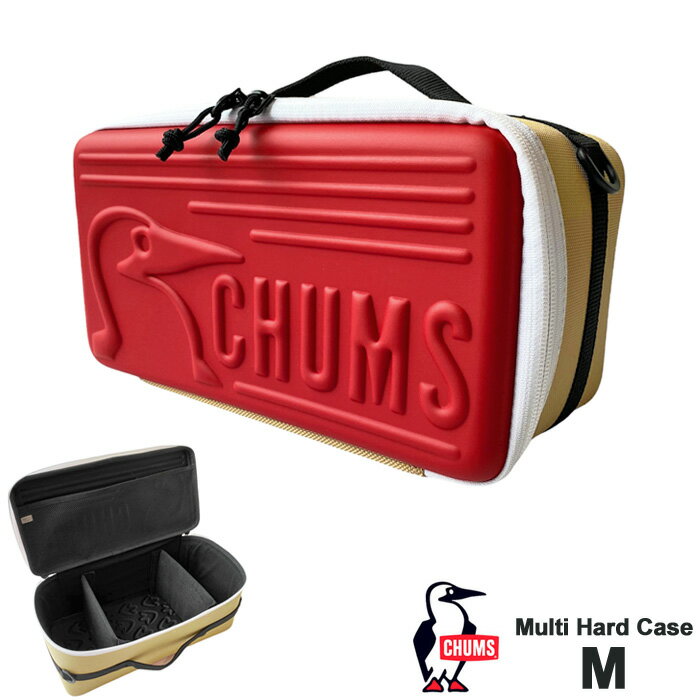 10 OFFクーポンプレゼント！ チャムス マルチハードケース M CHUMS Multi Hard Case M CH62-1823 ケース EVA ハードタイプ 収納ボックス 収納ツール 工具箱 アウトドア