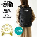 ノースフェイス リュック レディース THE NORTH FACE VAULT ヴォルト バックパック リュックサック デイバッグ 27L B4 ロゴ中央 デザイン 今季モデル (NF0A3VY2)