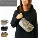 ★500円クーポン発行中!【SALE】helen moore ヘレンムーア フェイクファー スリング バムバッグ ウエストバッグ レディース エコファー ボディ...