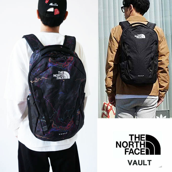 ザ・ノースフェイス リュック メンズ レディース THE NORTH FACE VAULT ヴォルト 27L バックパック デイパック バッグ ロゴ中央デザイン (NF0A3VY2) 2023入荷今季モデル