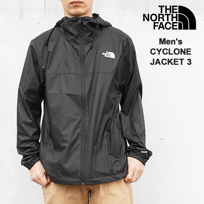 ノースフェイス ナイロン ジャケット メンズ THE NORTH FACE Men's CYCLONE JACKET 3 サイクロンジャケット NF0A82R9 ウインドブレーカー ナイロンパーカー レインウェア 撥水 軽量 【2023SS 新作】【ネコポス対象商品】