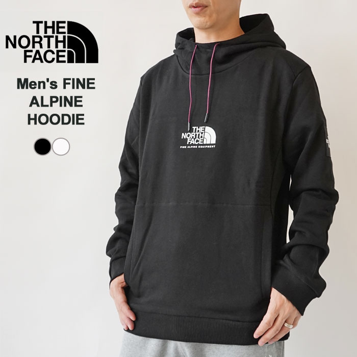 ザ・ノース・フェイス パーカー メンズ ノースフェイス スウェット パーカー メンズ THE NORTH FACE Men's FINE ALPINE HOODIE ファイン アルパイン フーディー NF0A3XY3 プルオーバー 長袖 裏起毛 ロゴプリント フード