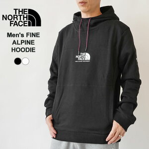 ノースフェイス スウェット パーカー メンズ THE NORTH FACE Men's FINE ALPINE HOODIE ファイン アルパイン フーディー NF0A3XY3 プルオーバー 長袖 裏起毛 ロゴプリント フード 【2023AW 新作】