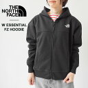 ザ・ノース・フェイス ジップアップパーカー レディース ノースフェイス スウェット パーカー レディース THE NORTH FACE W ESSENTIAL FZ HOODIE エッセンシャル フーディー NF0A853V ジップアップ フード ト ワンポイント 裏起毛