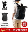 10 OFFクーポン発行中！ クローム バッグ リュック CHROME YALTA 3.0 BACKPACK ヤルタ バックパック 33-35L BG-295 BKLB-NA-NA ロールトップ リュックサック ビジネスバッグ ノートPC収納