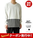★500円クーポンプレゼント!【SALE】ジムマスター Tシャツ メンズ gym master UL シアサッカー 天竺 ロンTee G233776 長袖 クル...