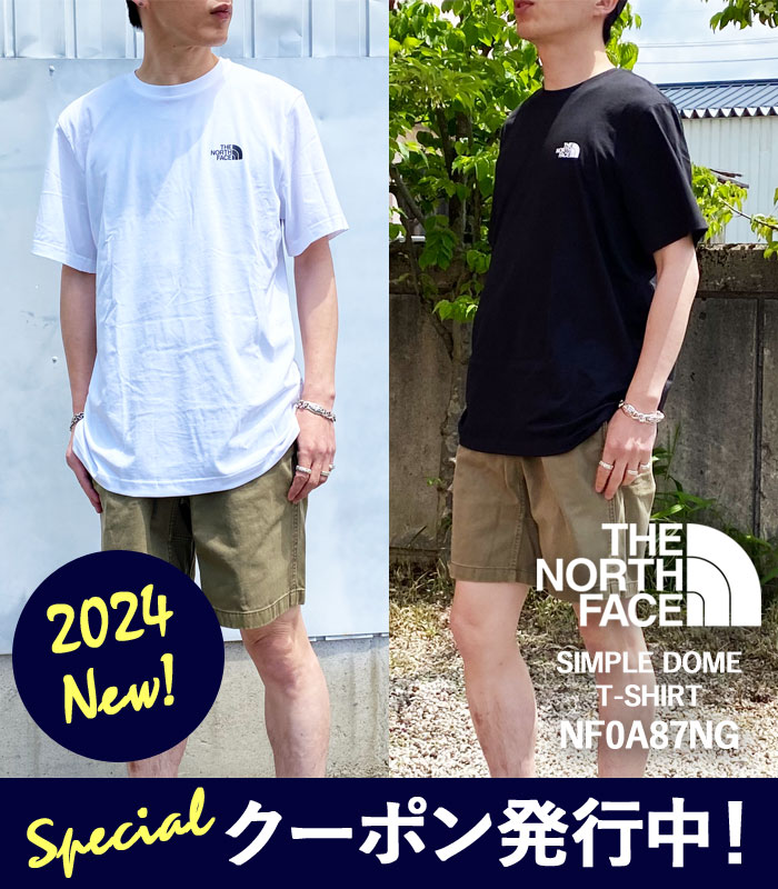 ザ・ノース・フェイス Tシャツ メンズ 10%OFFクーポン発行中！ ザ・ノースフェイス Tシャツ レディース メンズ THE NORTH FACE simple dome tee シンプルドーム ワンポイント ロゴ NF0A2TX5/NF0A87NG 【2024SS 新作】【ゆうパケット対象】